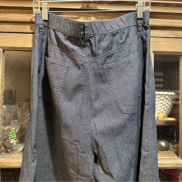 Eileen Fisher Wide Leg Jeans - Picture 8 of 9